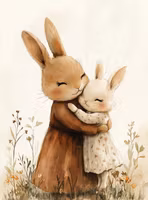 Enkelt Kort - Kram (Fraktfritt)