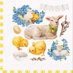 Servetter - Lamm & Kyckling