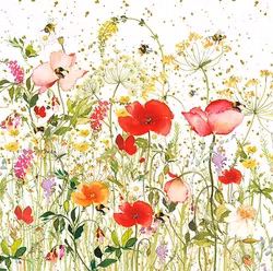 Dubbelt kort med kuvert - Sommarängen (Fraktfritt)