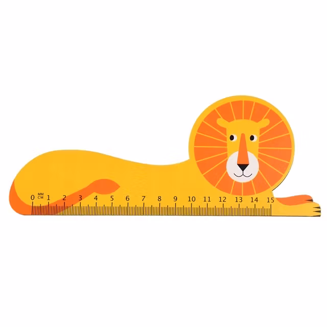 Linjal - Vilda djur (välj vilken du vill ha)