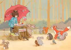 Enkelt Kort - Belle & Boo - Leka affär (Fraktfritt)