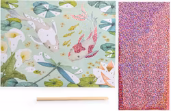 Pyssla med överföringsark - Les Rosalies, franska från Moulin Roty