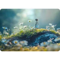 Enkelt kort - Små vårtecken (Fraktfritt)