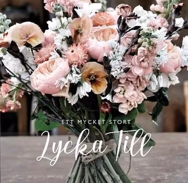 Kort med kuvert - Lycka till (Fraktfritt)