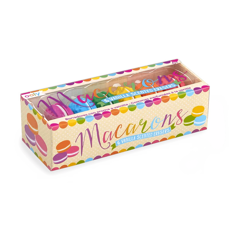 Sudd - Macarons - 6 st med doft av vanilj