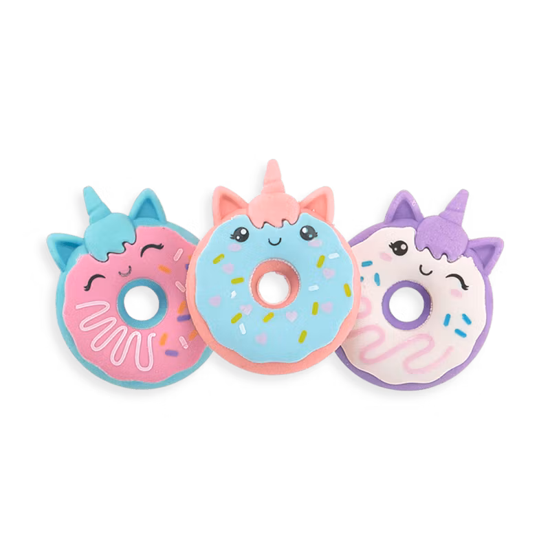 Sudd - Unicornmunkar - 3 stycken i förpackningen