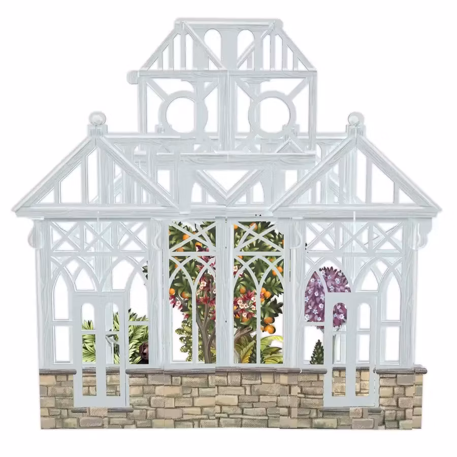 Magiskt gratulationskort - Glashuset (Fraktfritt)