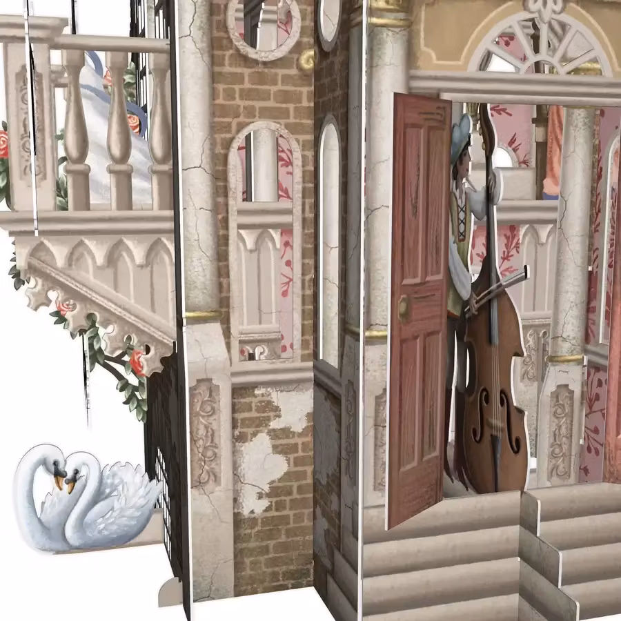 Magiskt gratulationskort - Romeo och Julia (Fraktfritt)