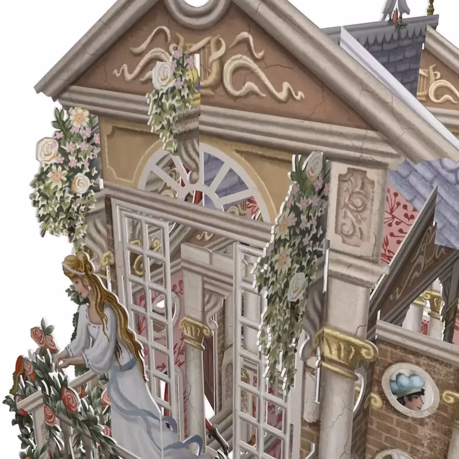 Magiskt gratulationskort - Romeo och Julia (Fraktfritt)