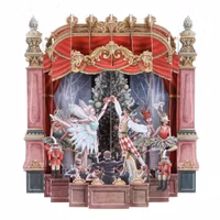 Magiskt, utvikbart julkort  - Julbaletten (Fraktfritt)