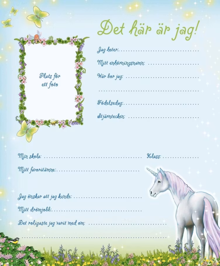 Mina vänner - En fyll i bok för alla dina kompisar