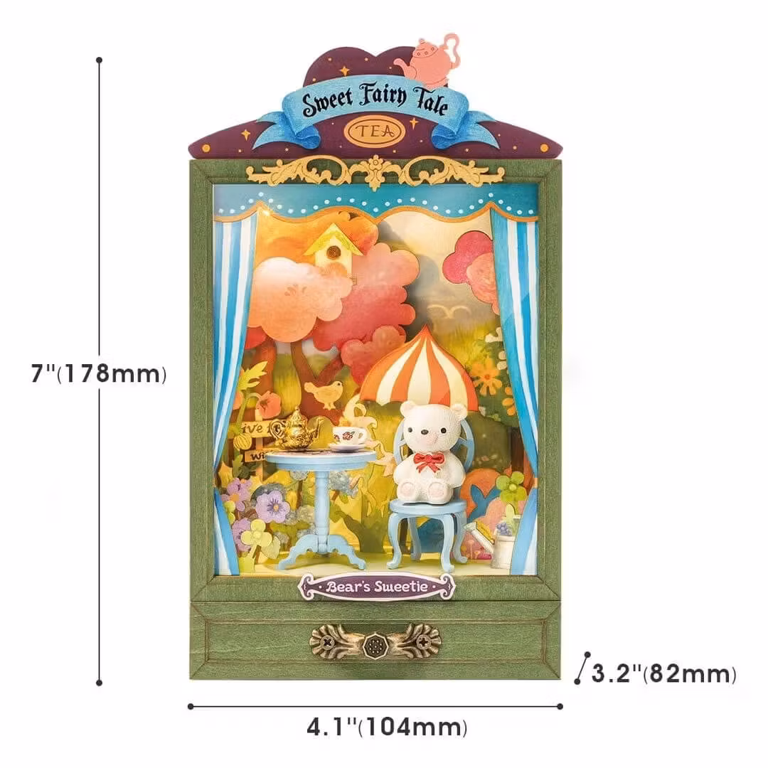 Miniatyrpyssel - Byggsats - Björnens sötnos