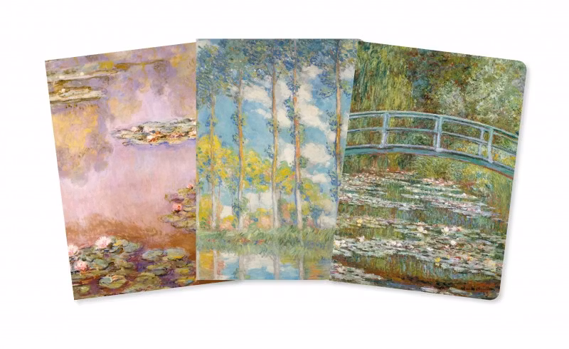 Anteckningsböcker (3 stycken) - Monet