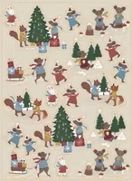 Klistermärken - Mössens jul (Fraktfritt)