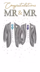 Dubbelt kort med kuvert - Kärleksparet (Fraktfritt)