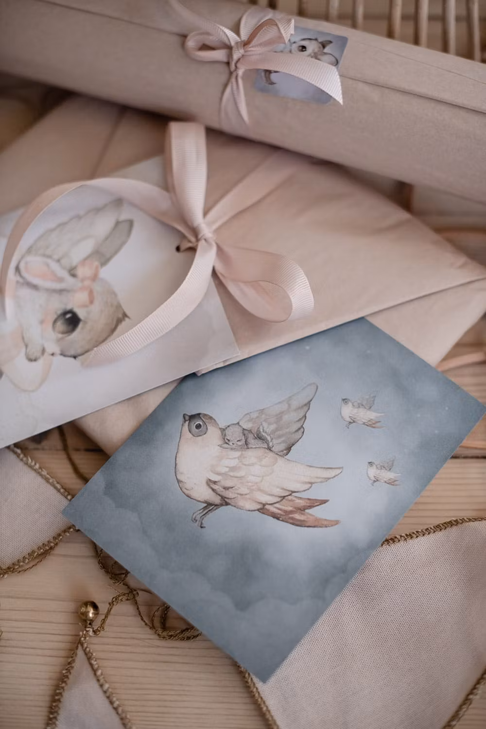 Förpackning med två enkla kort - Luftburna (Fraktfritt)