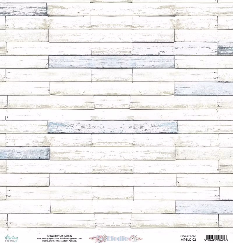 Vackra pysselpapper - Våren i pastell (24 ark, 15x15 cm)