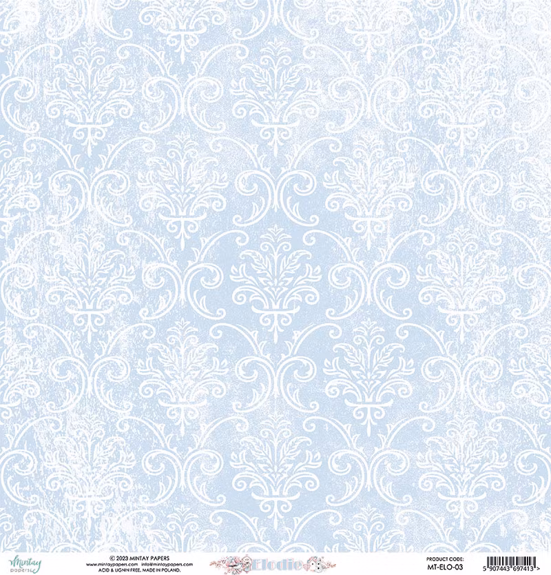 Vackra pysselpapper - Våren i pastell (24 ark, 15x15 cm)