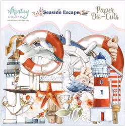 Vackert papperspyssel - Havet (50 pappersdekorationer)