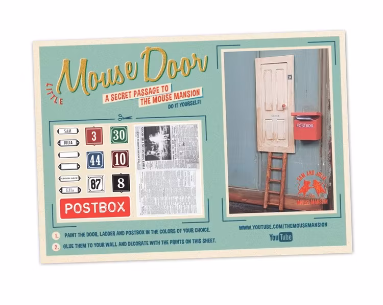 Underbar dörr till mössen