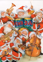 Musikspelande Julkort med kuvert - We wish you (Fraktfritt)