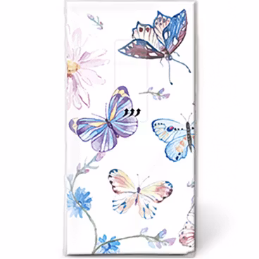 Näsdukar - Fjärilar