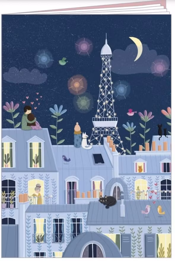 Anteckningsbok - Natt i staden