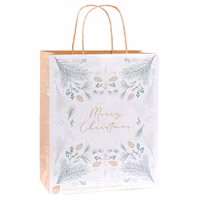 Mellanstor Julklappspåse - Merry Christmas