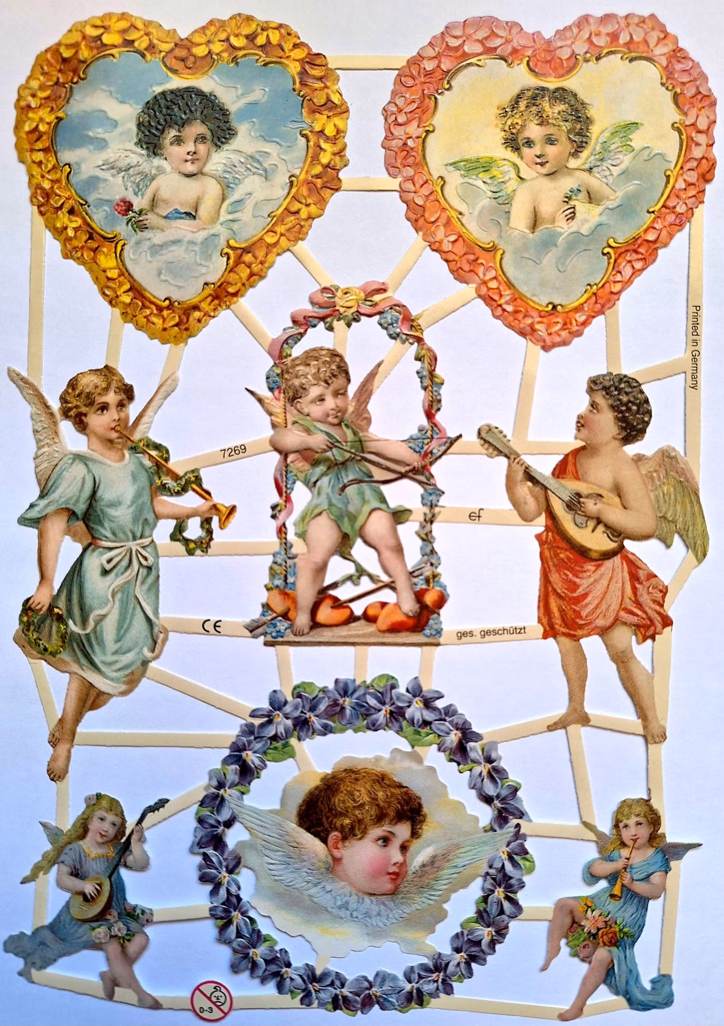 Klassiska Bokmärken - Änglar - Många att välja bland (Fraktfritt)