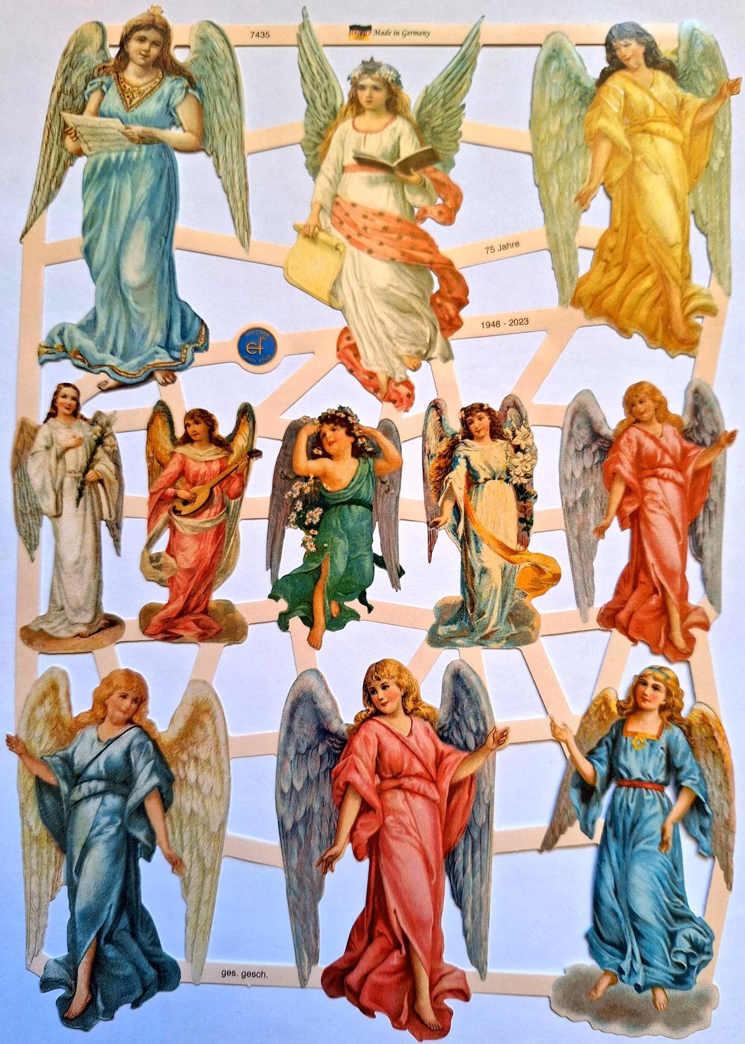 Klassiska Bokmärken - Änglar - Många att välja bland (Fraktfritt)