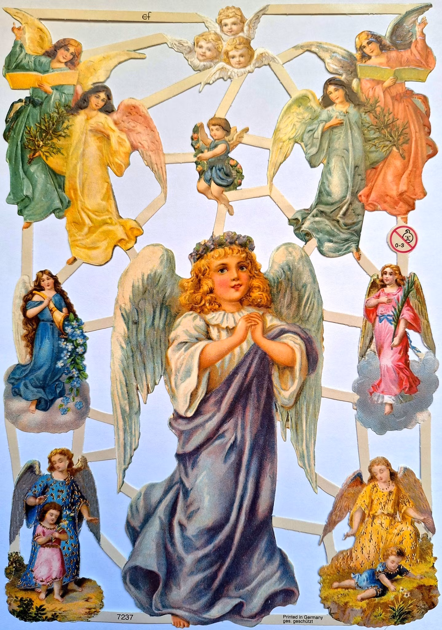 Klassiska Bokmärken - Änglar - Många att välja bland (Fraktfritt)