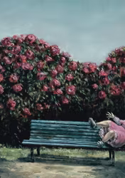 Enkelt Kort - Fall från bänk (Fraktfritt)