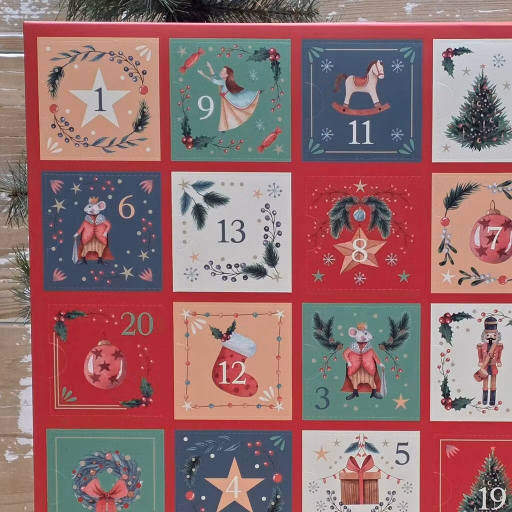 Adventskalender som du fyller själv - Nötknäpparen