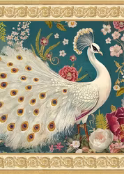 Liten anteckningsbok - Påfågeln (A6)