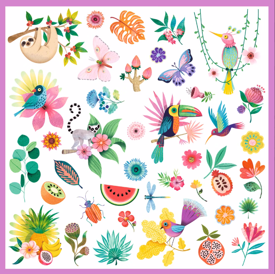 Klistermärken - Paradis