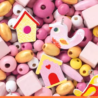 Fina träpärlor - Fåglar