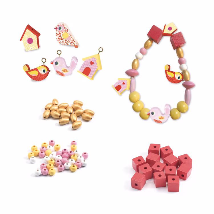 Fina träpärlor - Fåglar