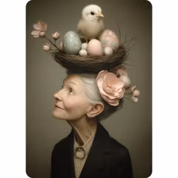 Enkelt kort - HuvudBOnad (Fraktfritt)