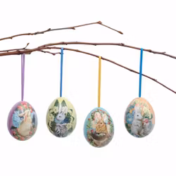 Påskrishängen - PåskHarar (flera varianter) Öppningsbara