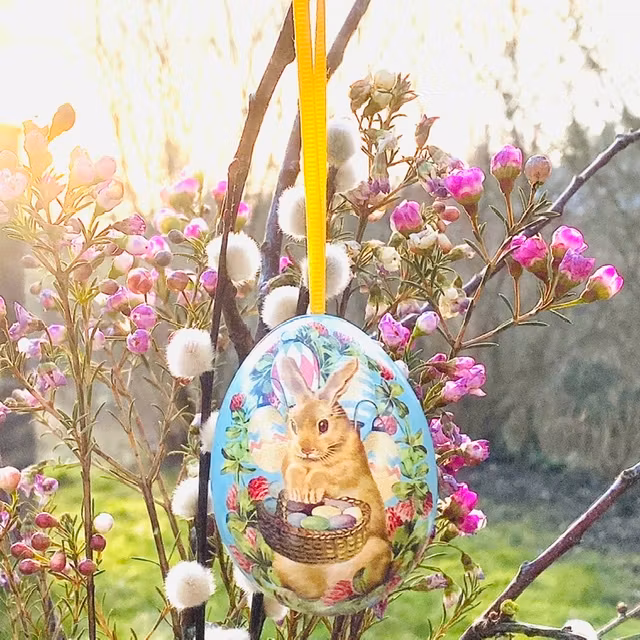 Påskrishängen - PåskHarar (flera varianter) Öppningsbara