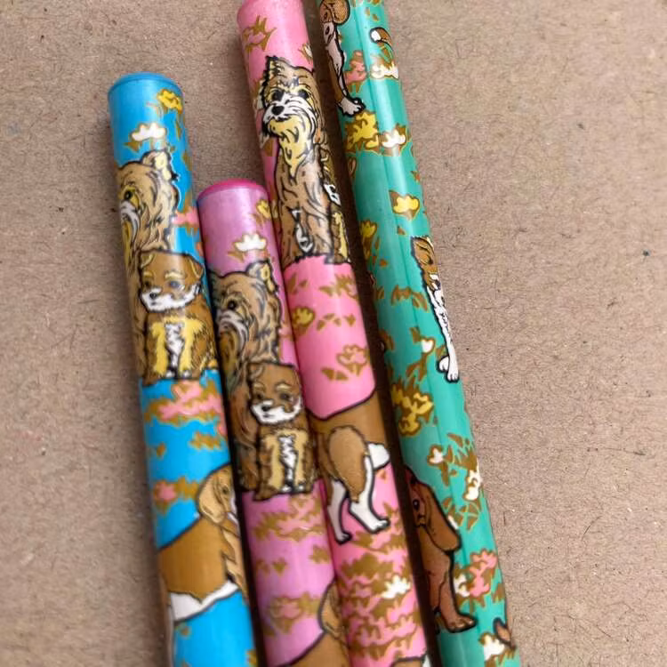 Fina blyertspennor - Hundar