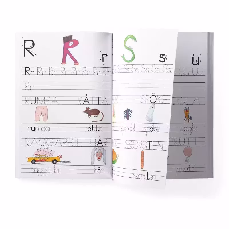 Pernillas prilliga ABC - Pysselbok där du lär dig bokstäverna