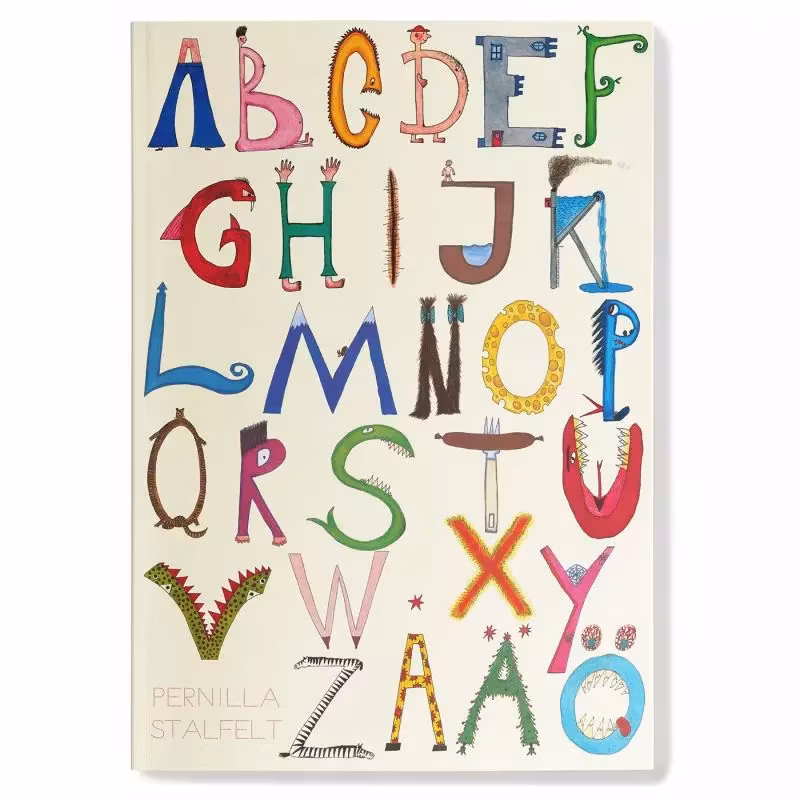 Pernillas prilliga ABC - Pysselbok där du lär dig bokstäverna