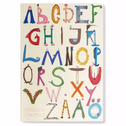 Pernillas prilliga ABC - Pysselbok där du lär dig bokstäverna