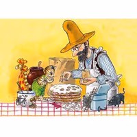 Enkelt Kort - Pannkakstårtan (Fraktfritt)