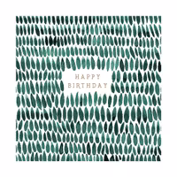 Dubbelt kort med kuvert - Löv (Fraktfritt)