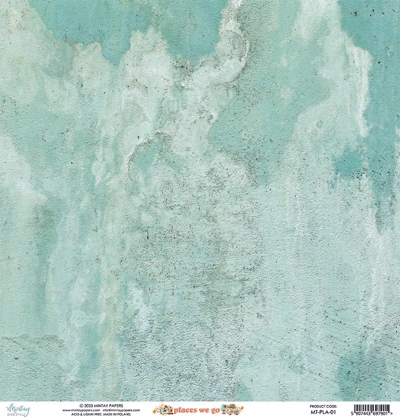 Vackra pysselpapper - Places we go