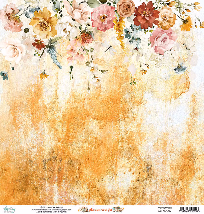 Vackra pysselpapper - Places we go