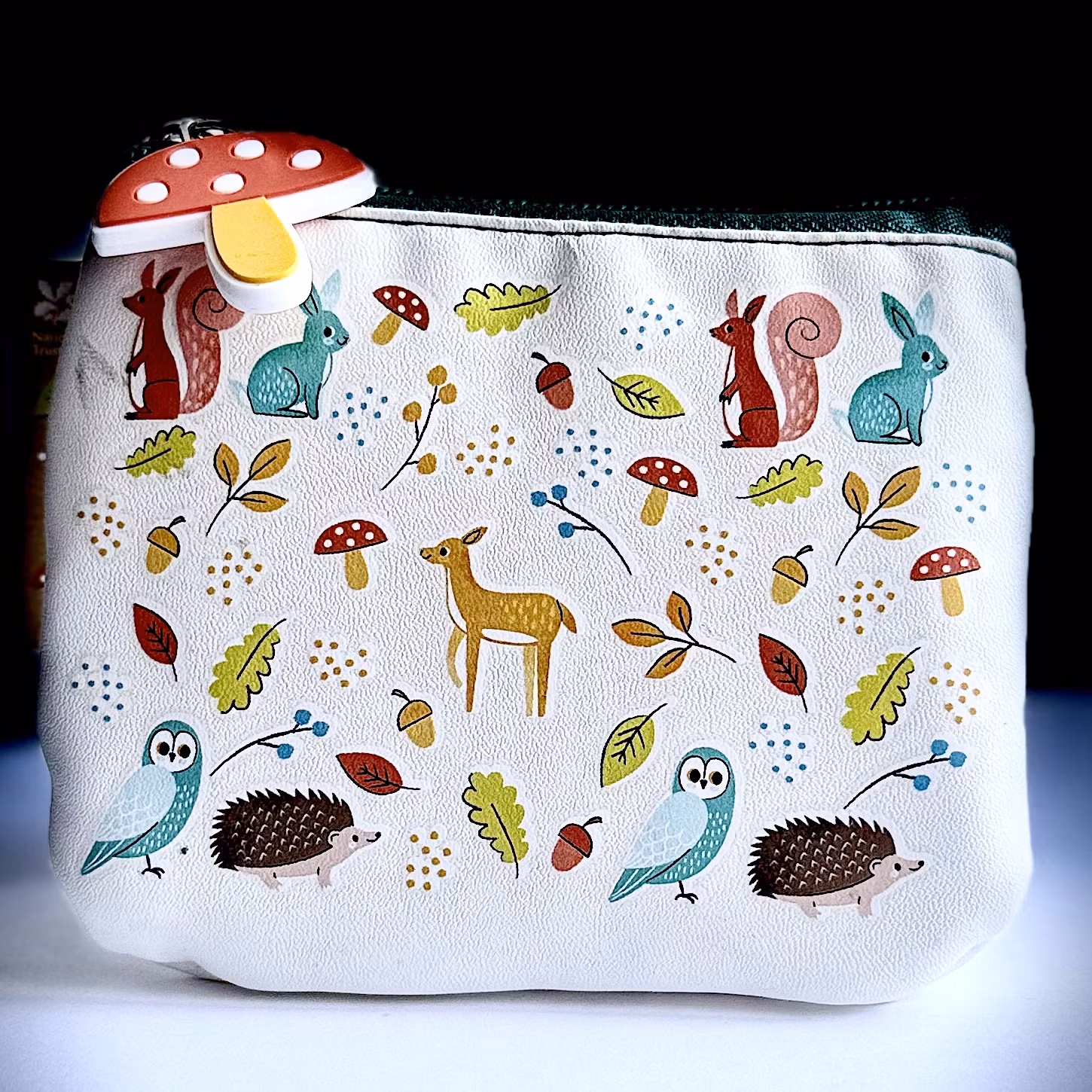 Portmonnä med skogdjur - Samla dina små skatter