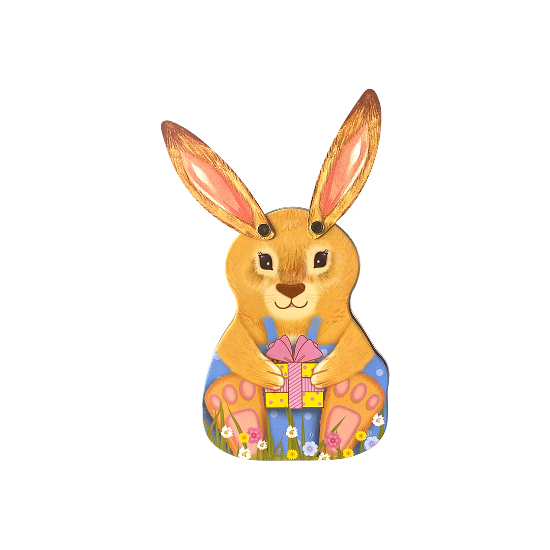 Plåtburkar Påskkaniner (4 olika motiv att välja bland)